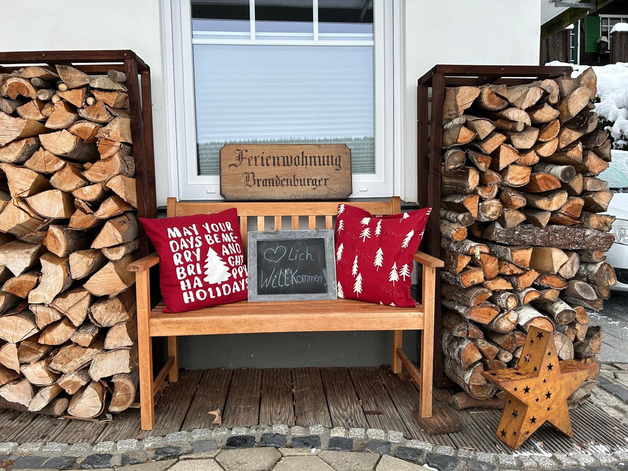 Ferienwohnung Brandenburger 施马伦贝格 外观 照片